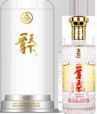 五粮液股份出品 一尊天下52°固态法浓香型白酒 经典透明装