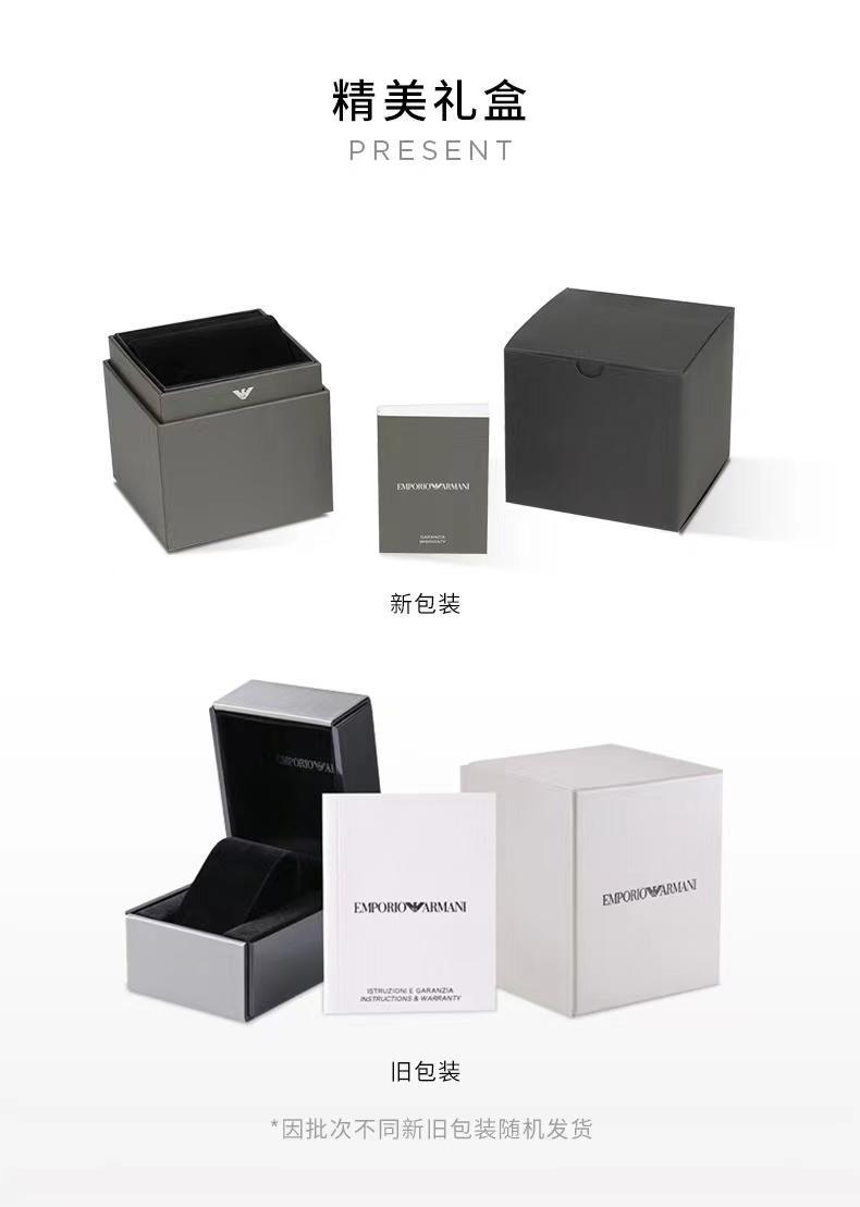 阿玛尼（EmporioArmani）深度潜水系列男士手表AR11338水鬼绿