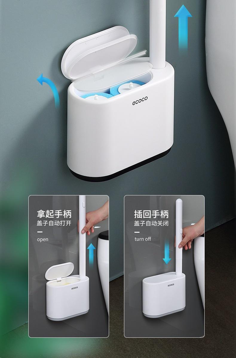一次性马桶刷家用刷壁挂式可抛清洁神器