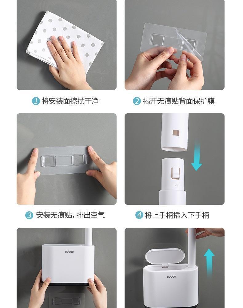 一次性马桶刷家用刷壁挂式可抛清洁神器