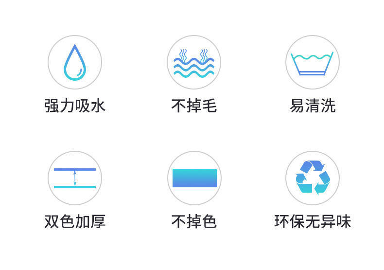 拍一发二加厚珊瑚绒双面吸水美容巾汽车清洁毛巾干发巾