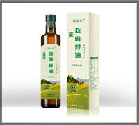 粮泰沣 冷榨亚麻籽油500ml纯天然非转基因