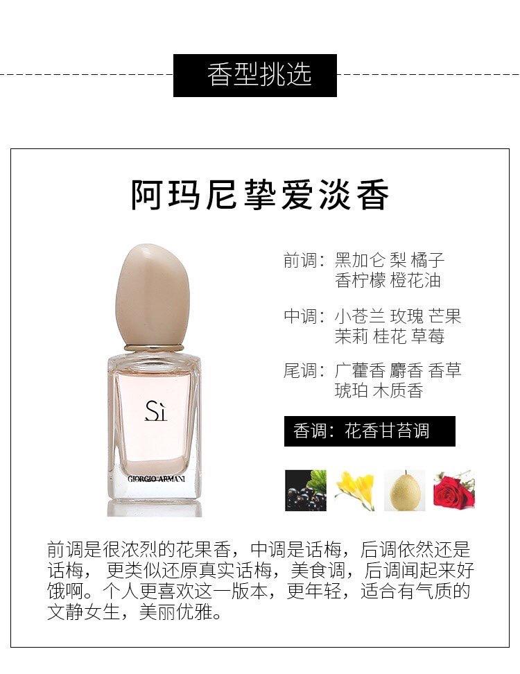 ARMANI/阿玛尼Q版香水小样礼盒红色挚爱香水7ml*4