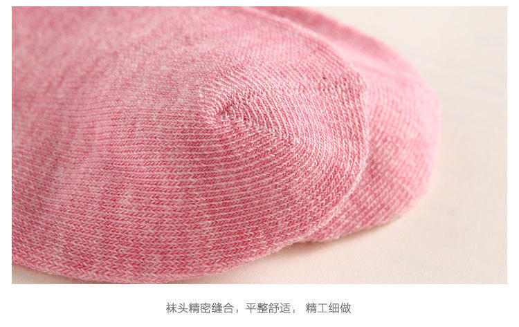 女士船袜纯色棉女短袜糖果色袜子10双