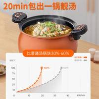 路易菲斯微压锅大容量7L 家用微压力锅不粘煲汤炖锅