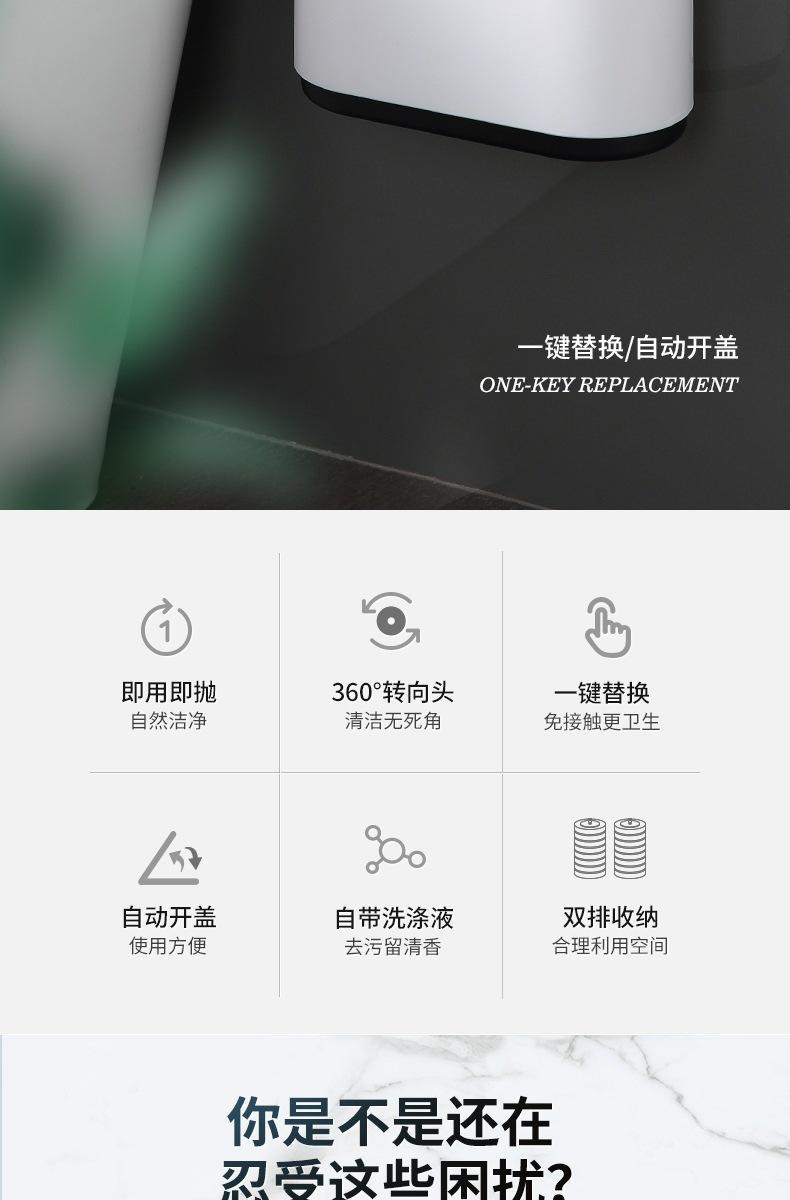 一次性马桶刷家用刷壁挂式可抛清洁神器