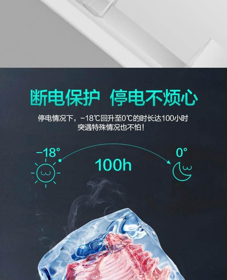 创维（Skyworth）冷柜158升单温区顶开门BD/BC-158KQ_星辰银