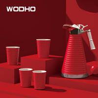 万德霍 波尔多红套装水壶 一壶四杯 WDH-G0220509
