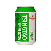 青岛啤酒（TsingTao）清爽8度500ml*24听 整箱装 露营出游