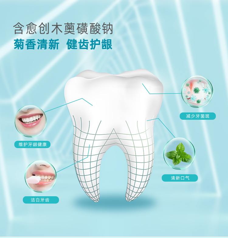 纳爱斯牙膏120g(盐白、冰菊、鲜果三种香型可选)-随机2支