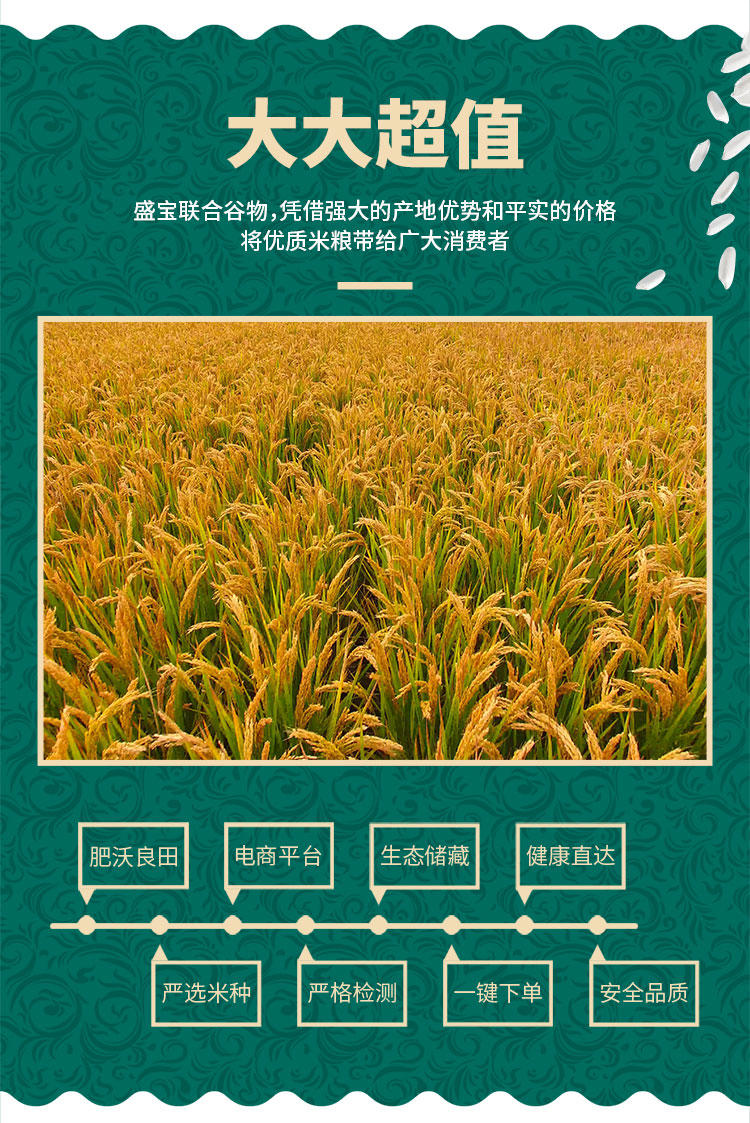 泰金香 金泰湄南 湄南香米 长粒大米 籼米 大米5kg